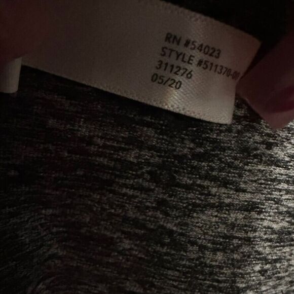 Athleta OM Yoga Wrap Women's One Size‎ Charcoal Gray Sleeveless Stretch Yoga - Picture 5 of 9